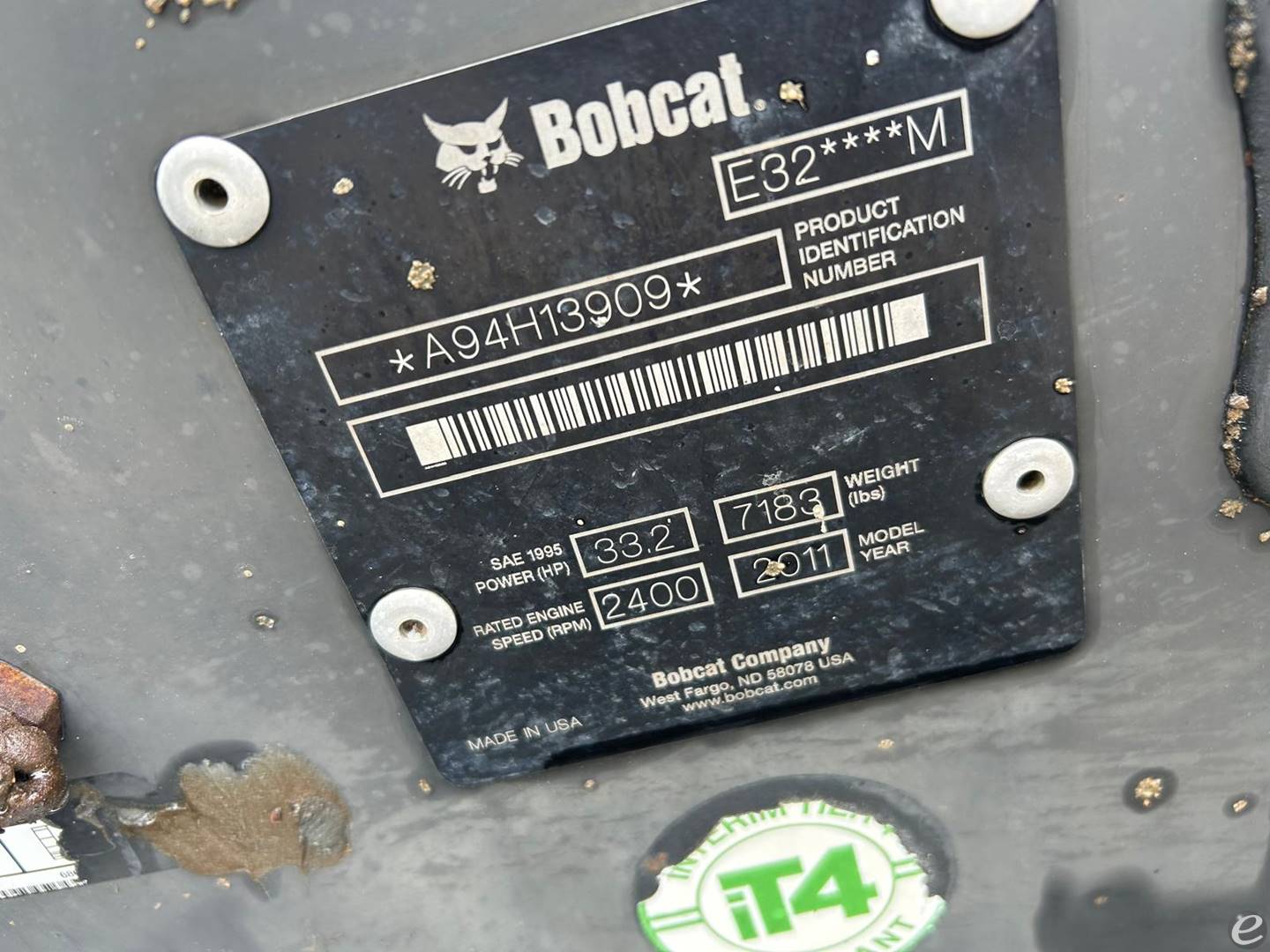 2011 Bobcat E32M At UsedEquipmentHub.com