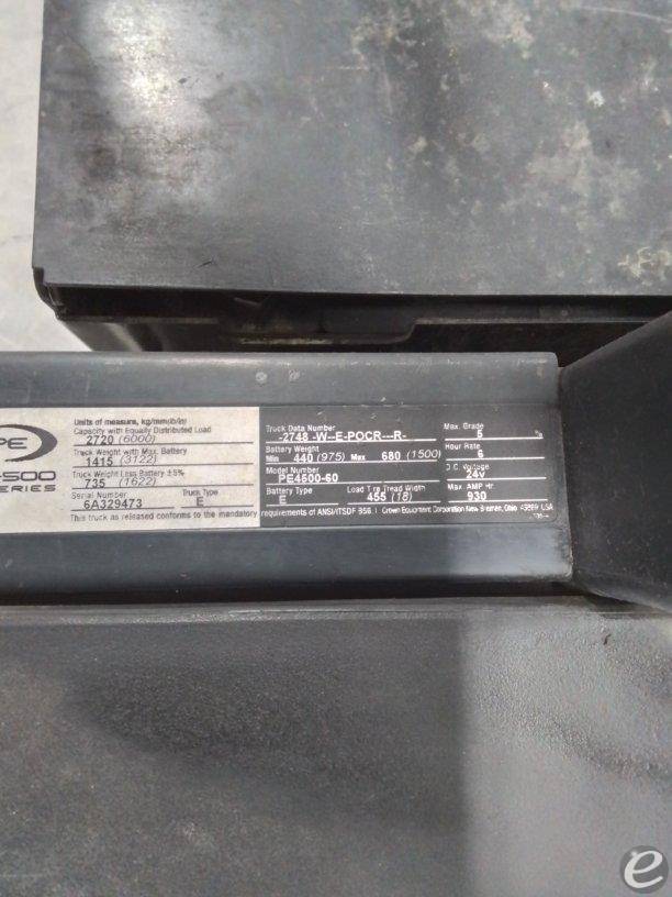 2014 Crown PE4500-60 At UsedEquipmentHub.com