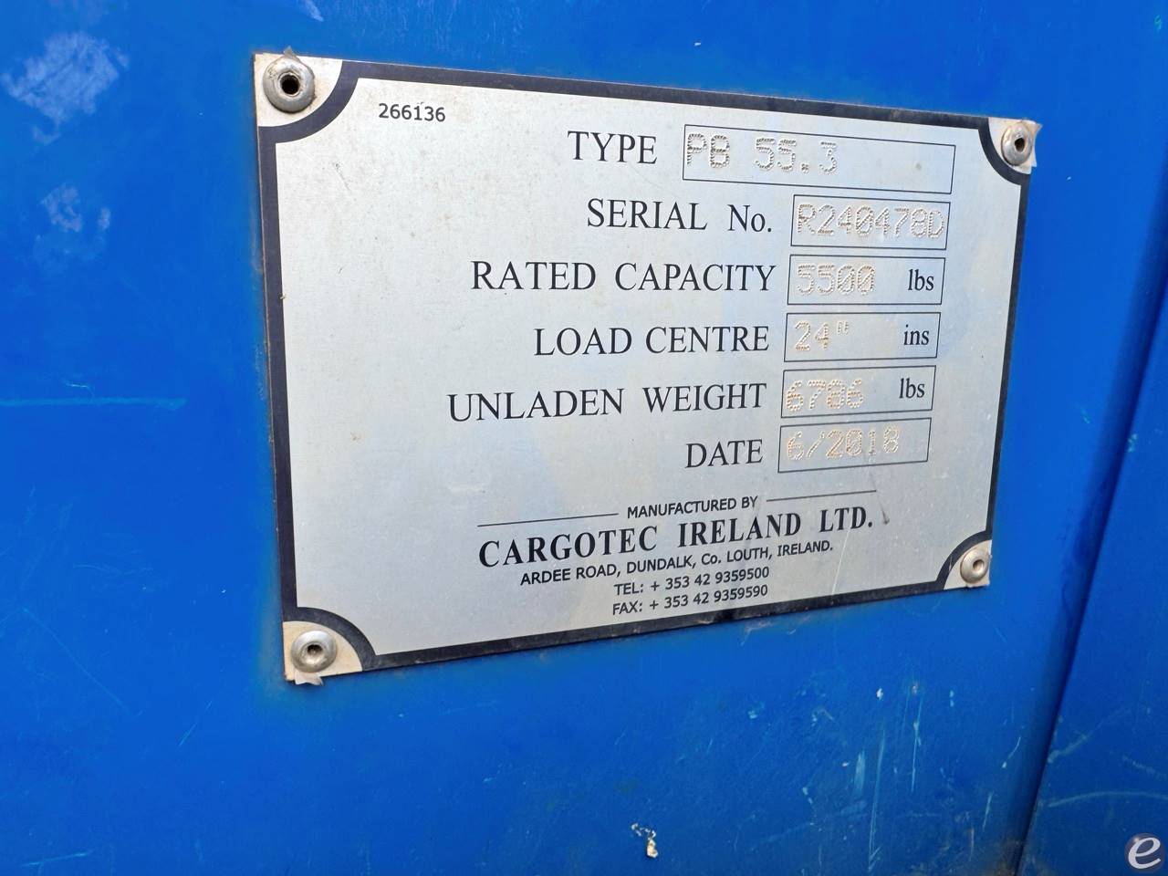 2018 Princeton PB55.3 At UsedEquipmentHub.com