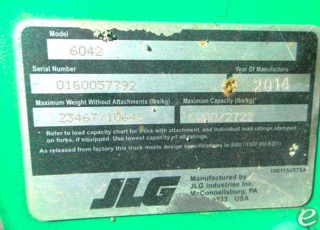 2014 Skytrak 6042 At UsedEquipmentHub.com