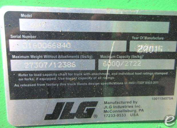 2015 Skytrak 6042 At UsedEquipmentHub.com