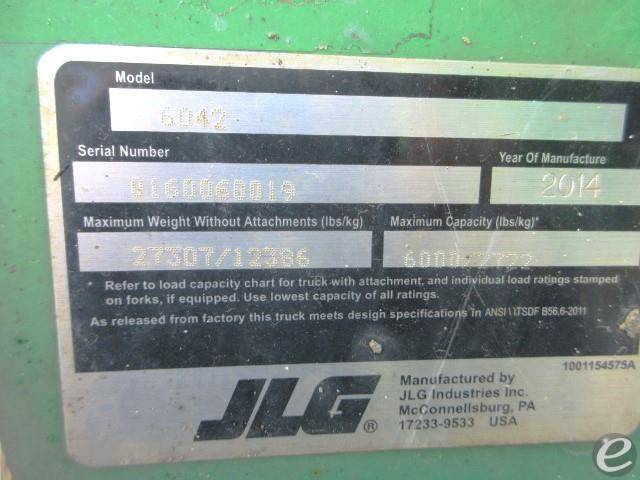 2014 Skytrak 6042 At UsedEquipmentHub.com