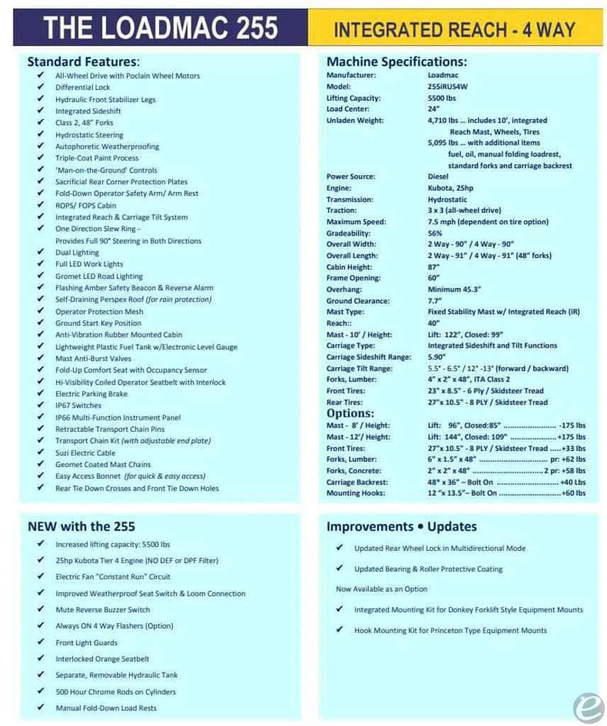 2026  255 iR 4-Way At UsedEquipmentHub.com