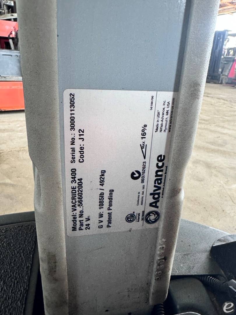 2013 Advance VACRide 3400 At UsedEquipmentHub.com