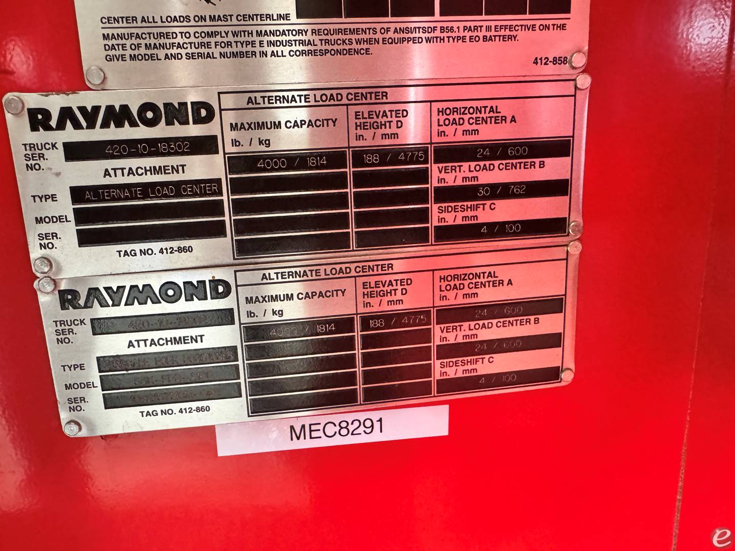 2010 Raymond 420-C40TT At UsedEquipmentHub.com